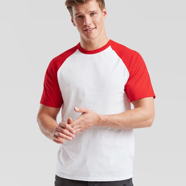 Short sleeve baseball tee Thumbnail